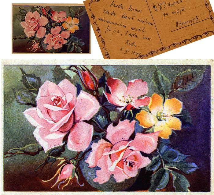 Name's Day Flowers - with a card